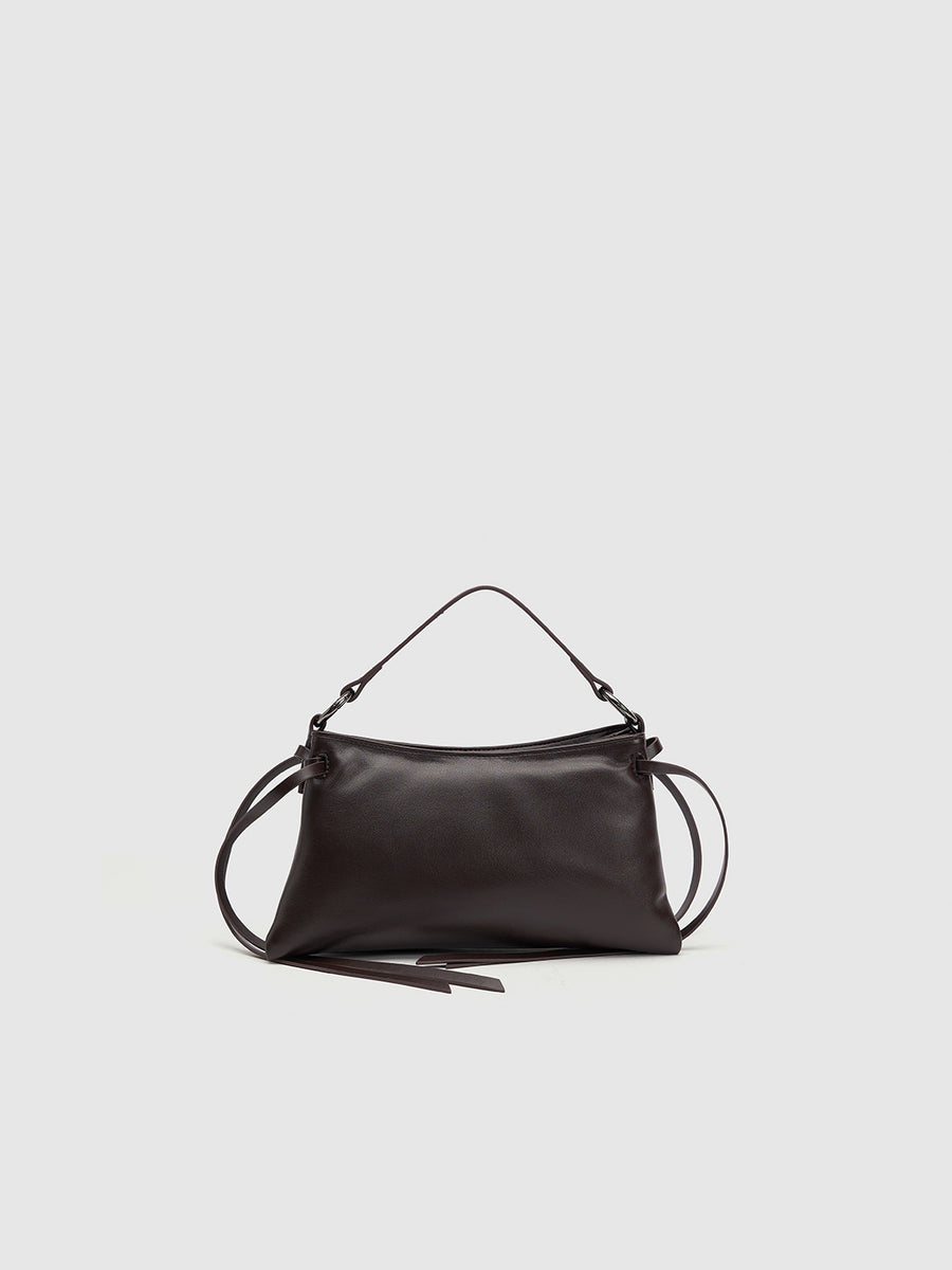 Reign Ivory Vegan Leather Shoulder Bag