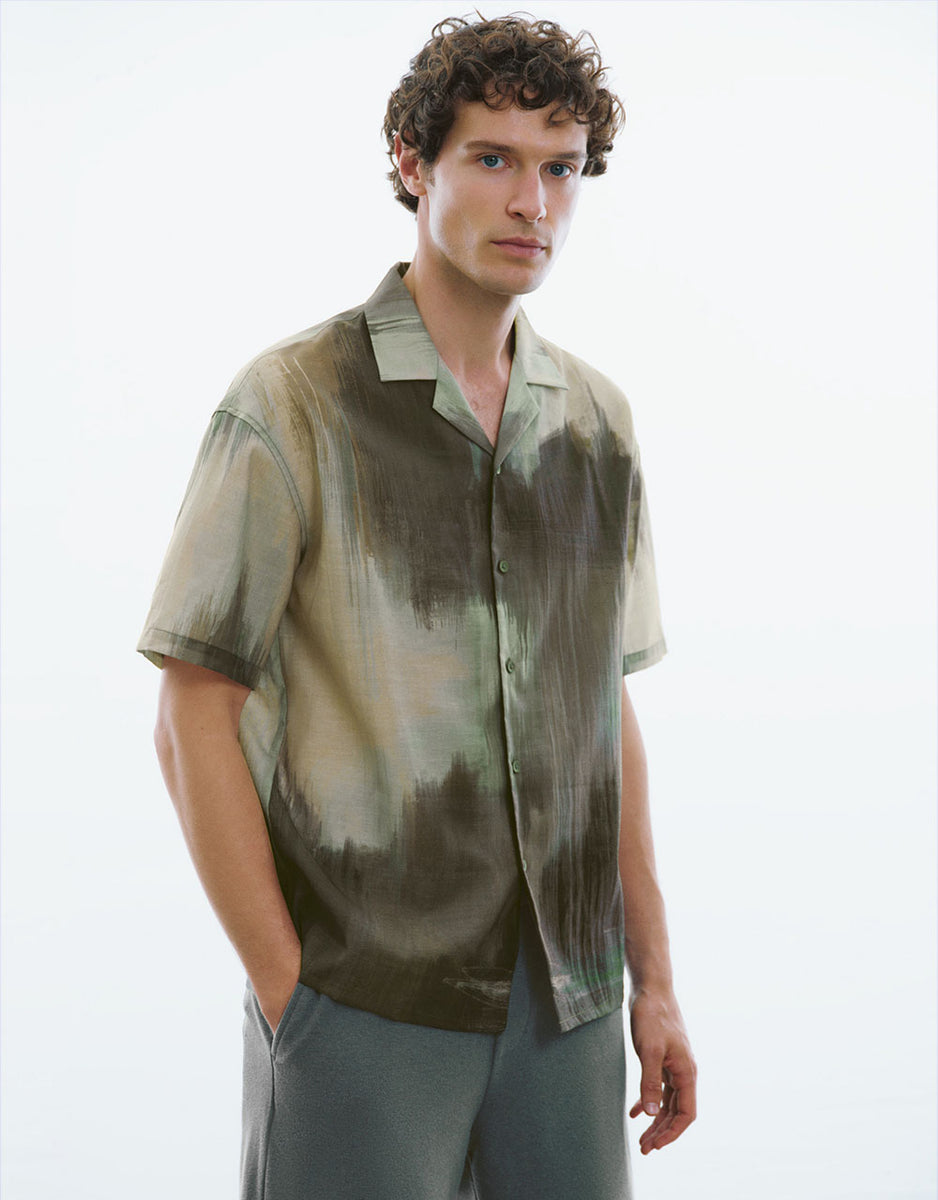 Button Up Loose Shirt