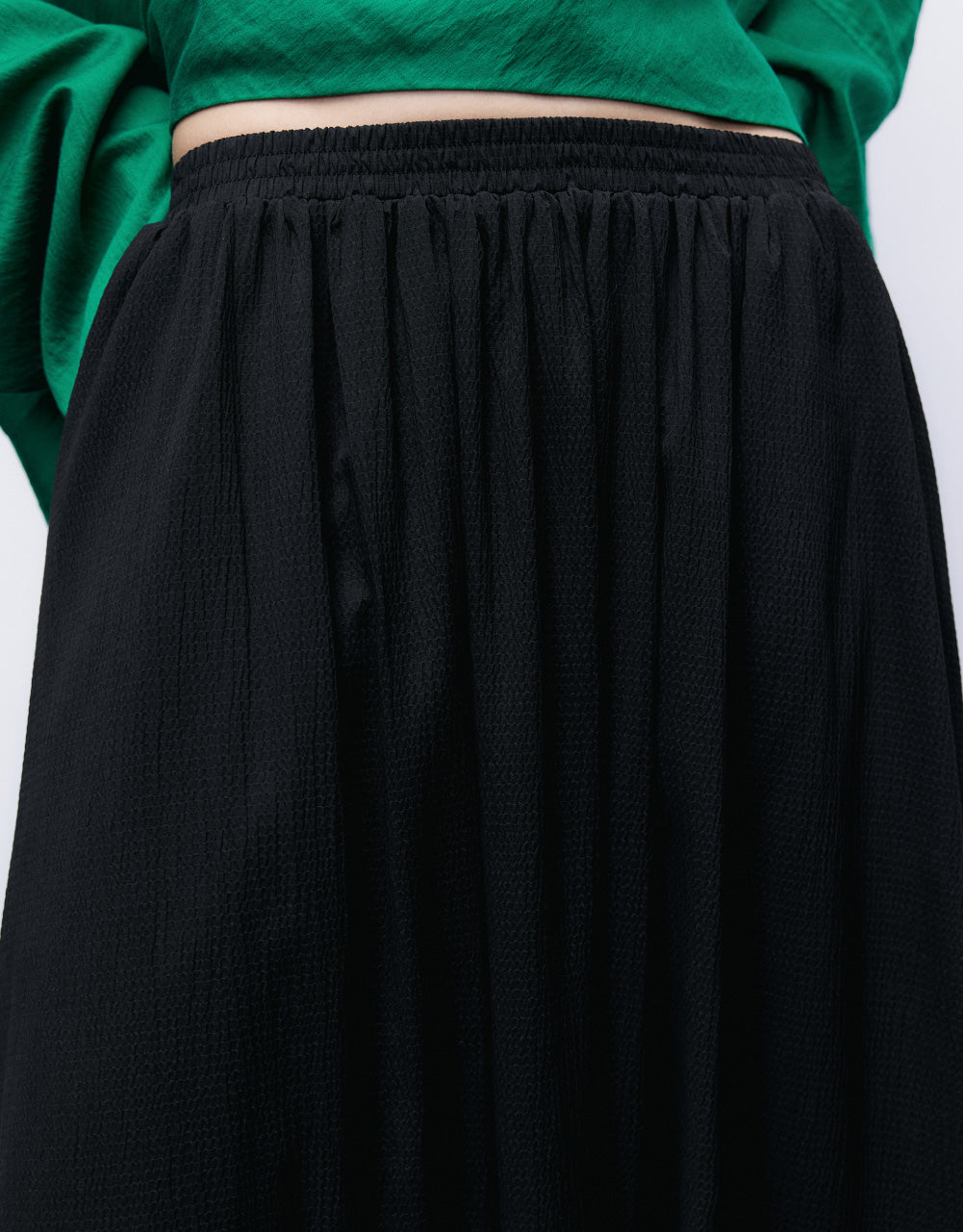 A-Line Midi Skirt