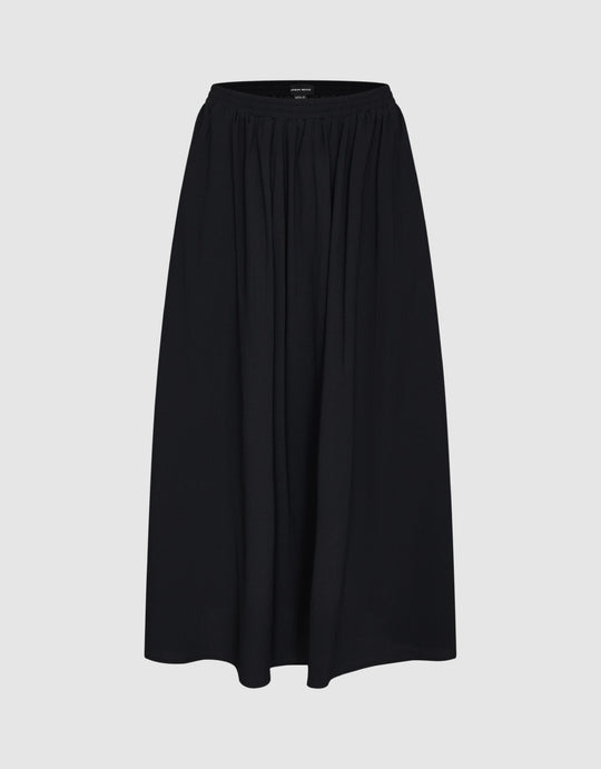 A-Line Midi Skirt