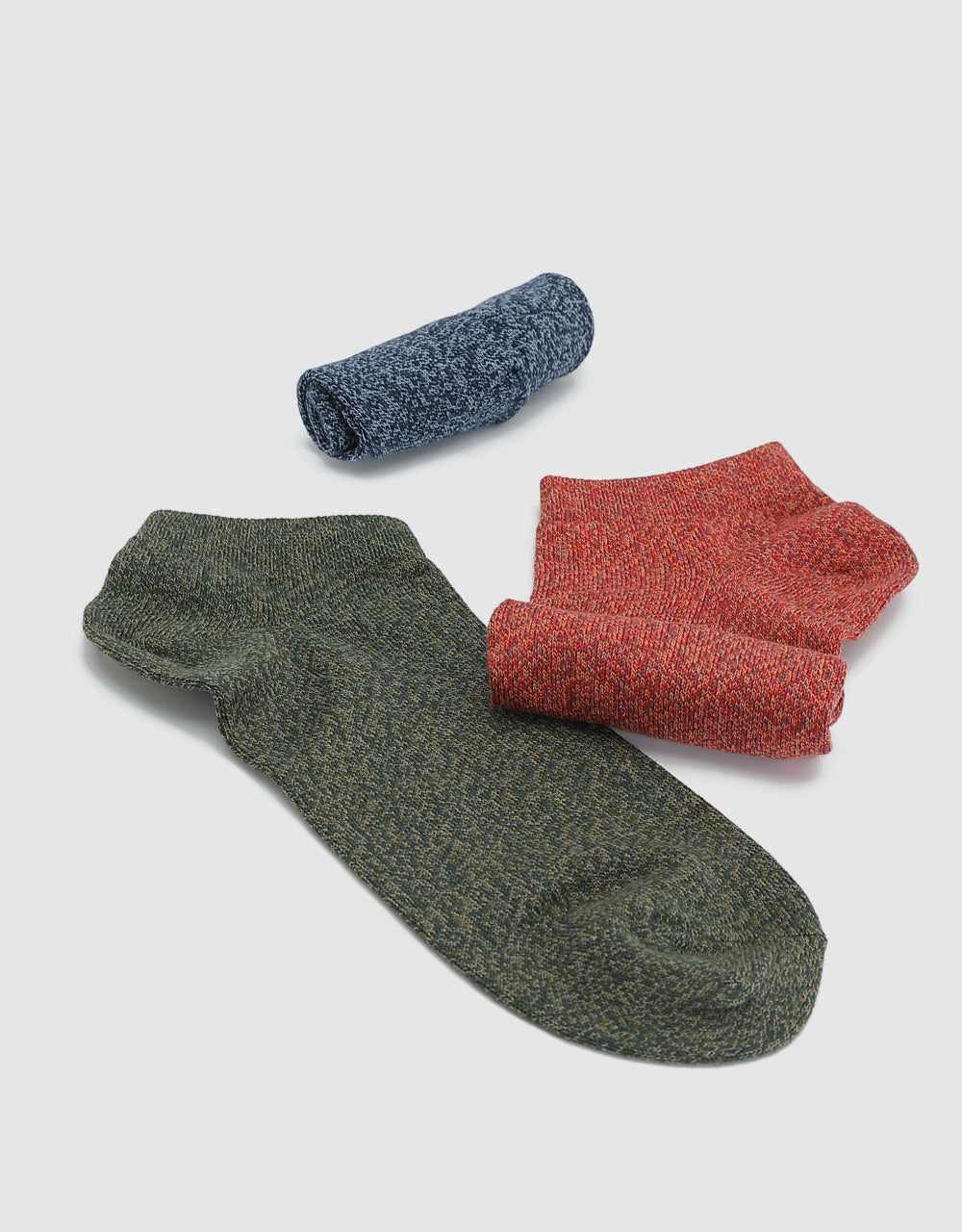 3-Pack Of Plain Socks