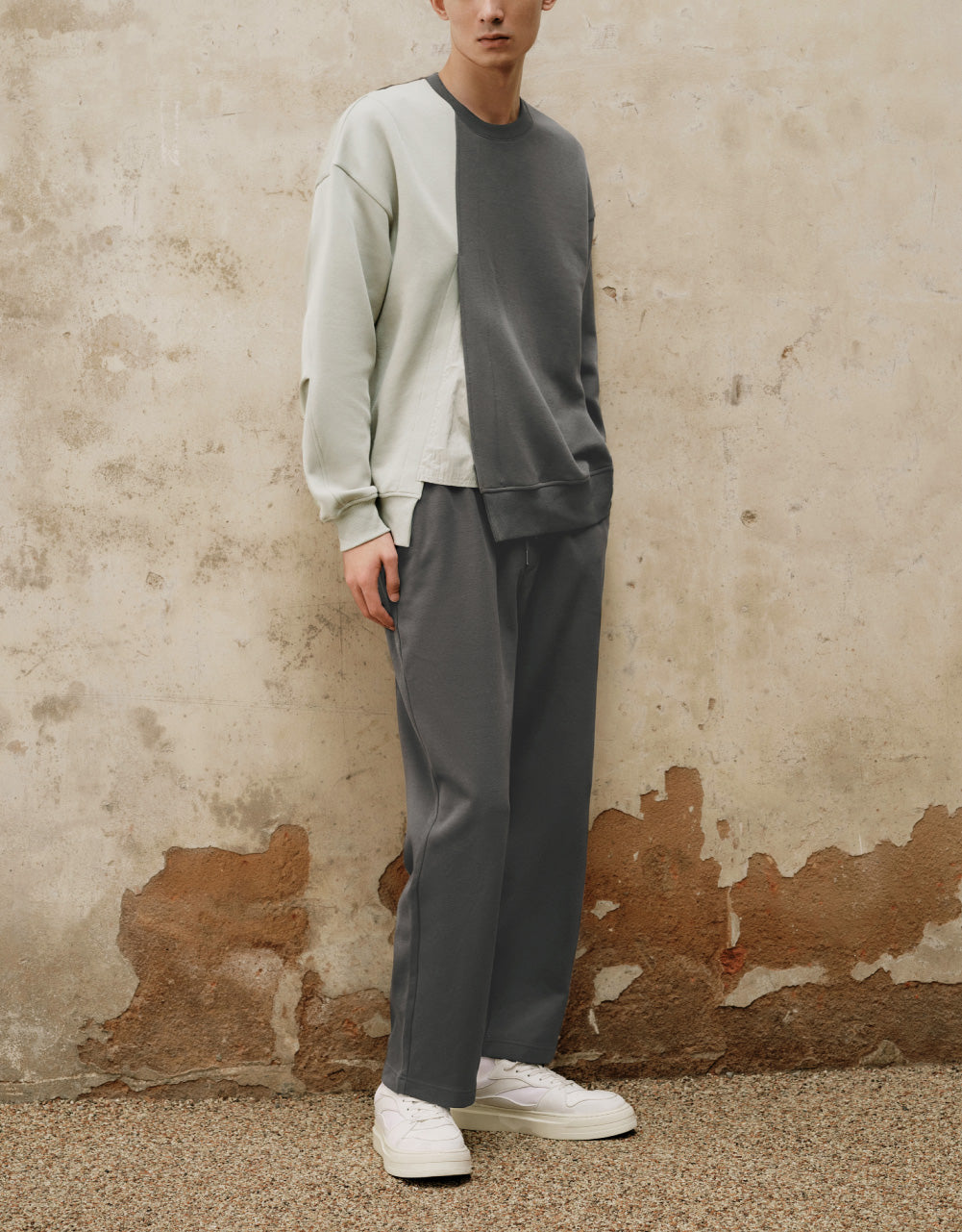 High Waist Straight Pants