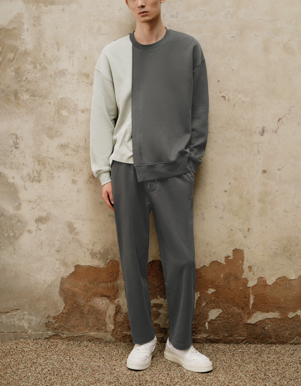 High Waist Straight Pants