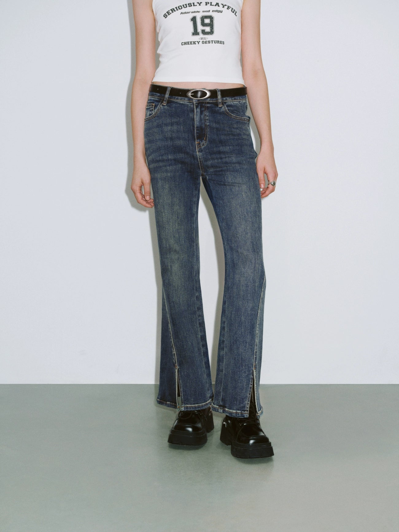 Straight Skinny Jeans