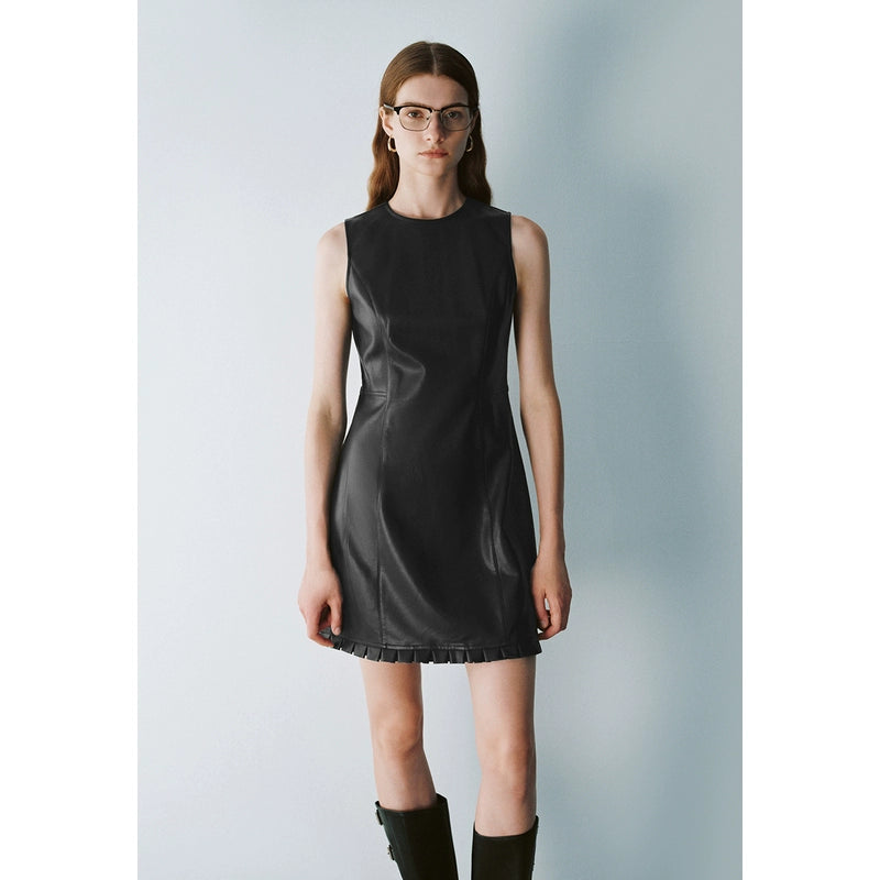 Crew Neck A-Line Dress
