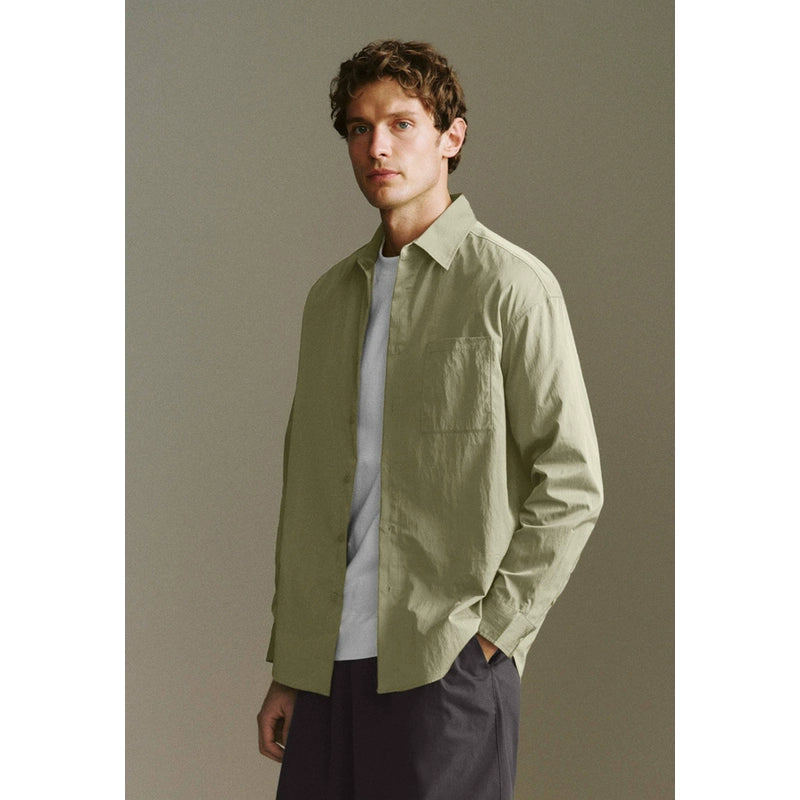 Button Up Loose Shirt