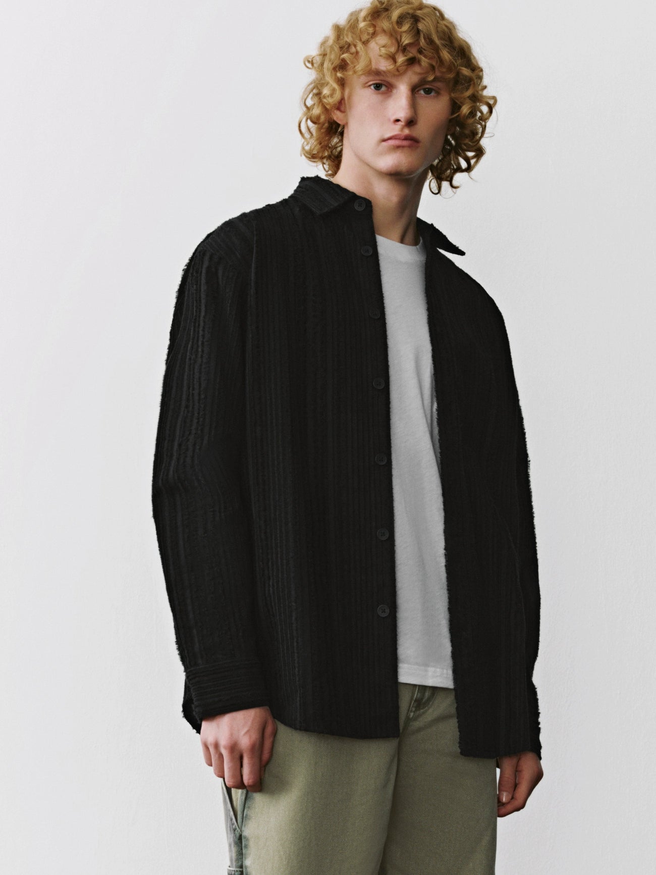 Corduroy Loose Shirts