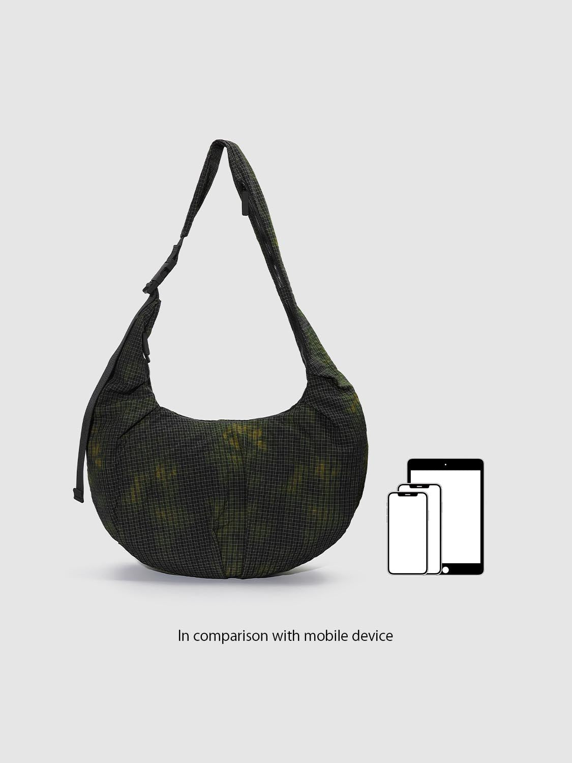 Oversize Crescent Crossbody Bags