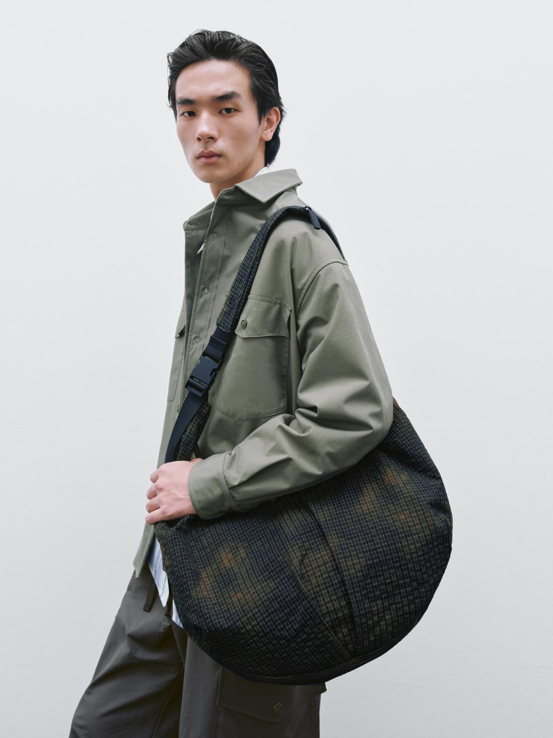 Oversize Crescent Crossbody Bags