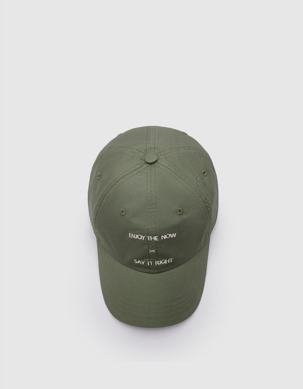 Letter Embossed Baseball Cap