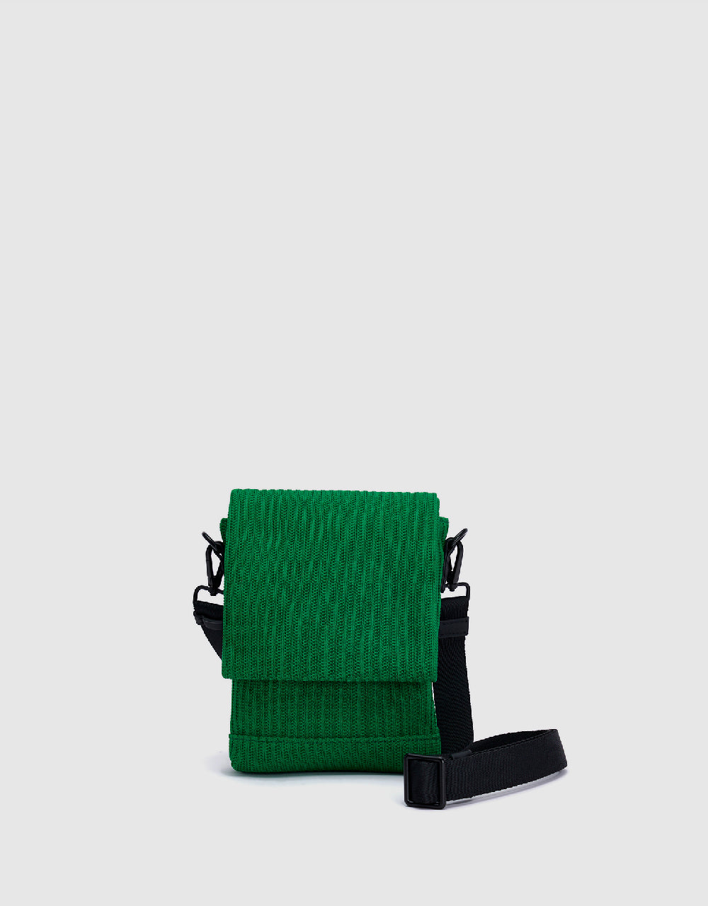 Rib Textured Crossbody Bag
