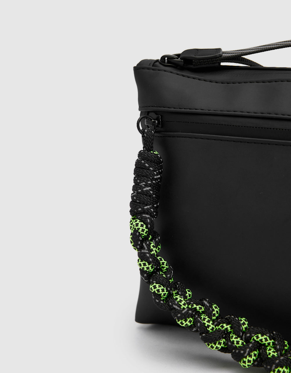 Braided Strap Crossbody Bag