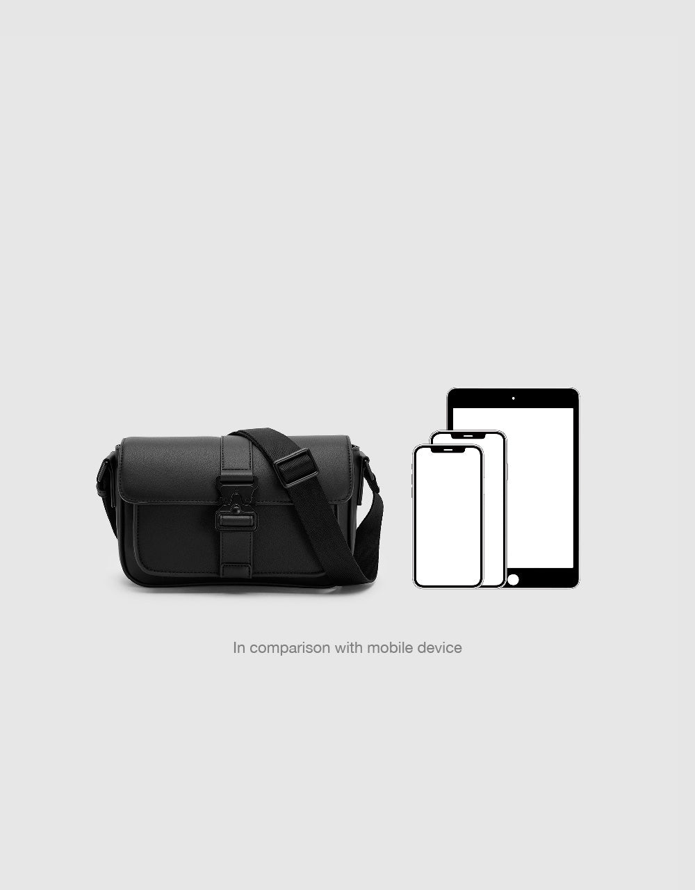 Buckled Crossbody Bag