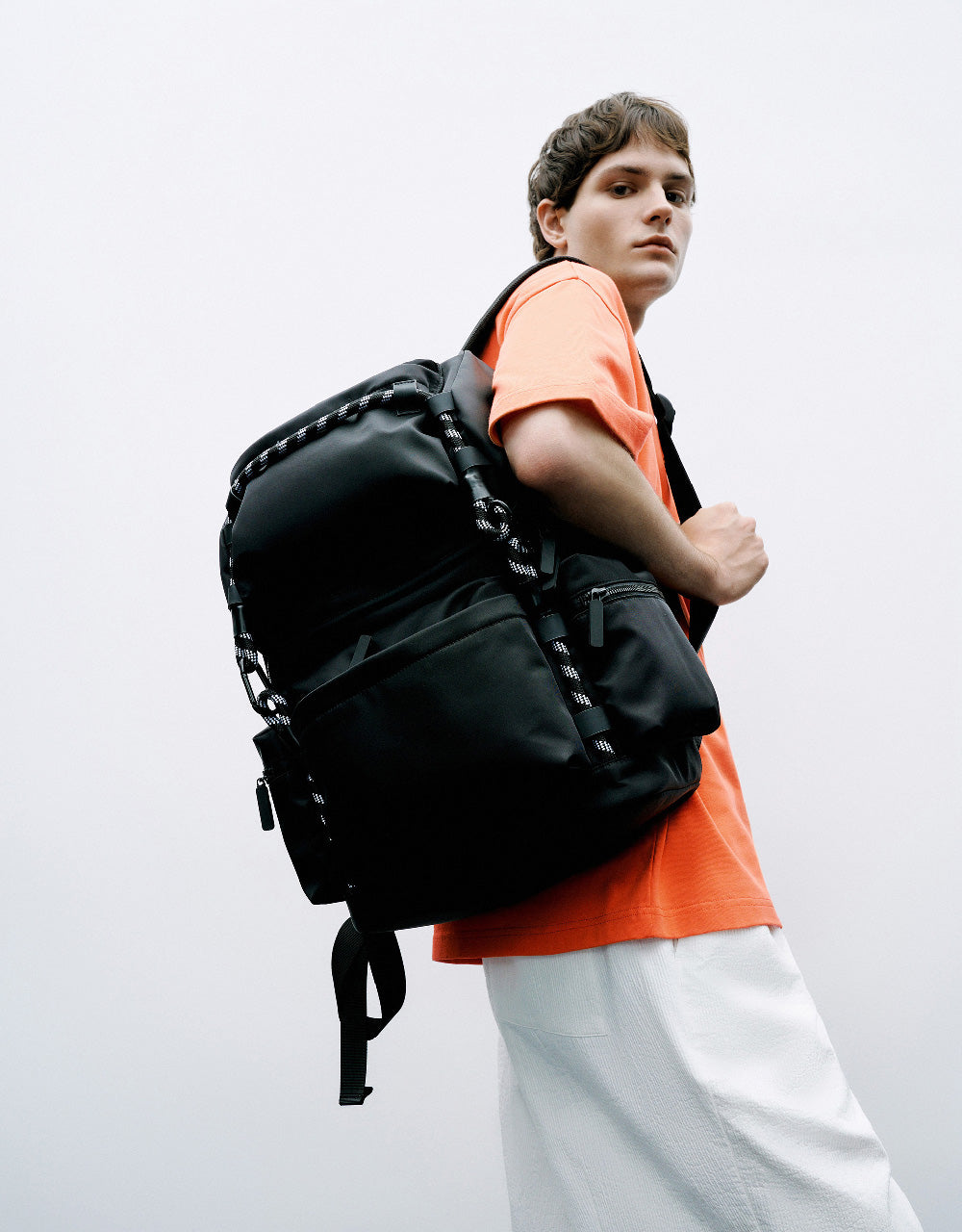 Hemp Rope Décor Backpack