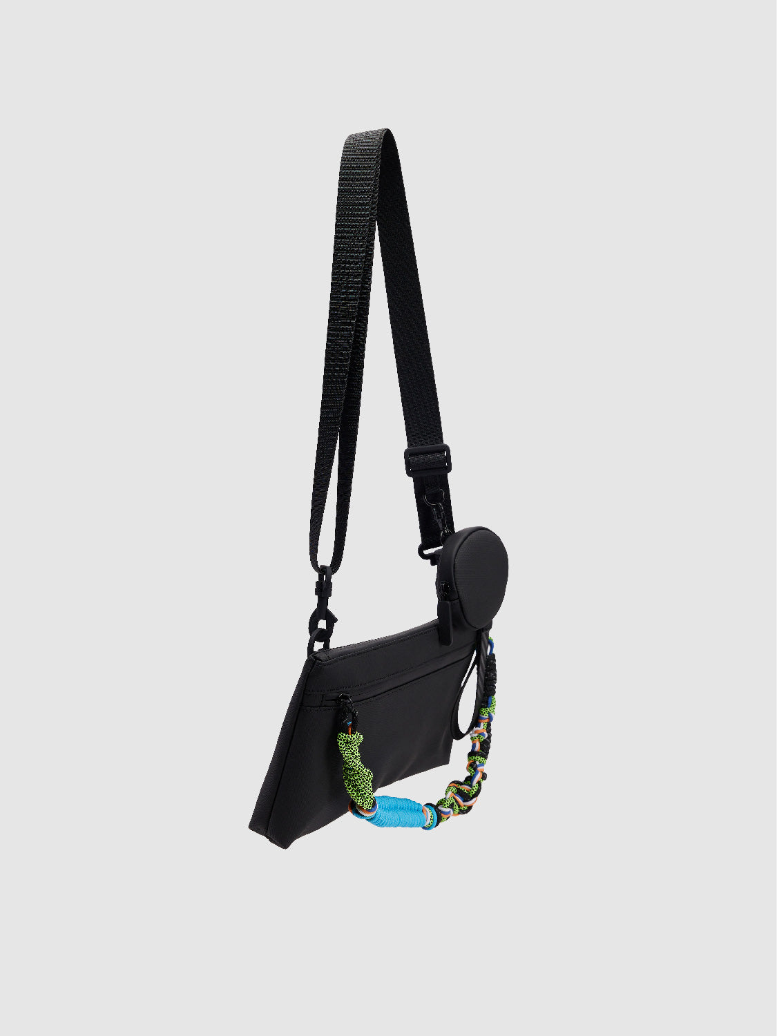 Braided Strap Décor Crossbody Bag