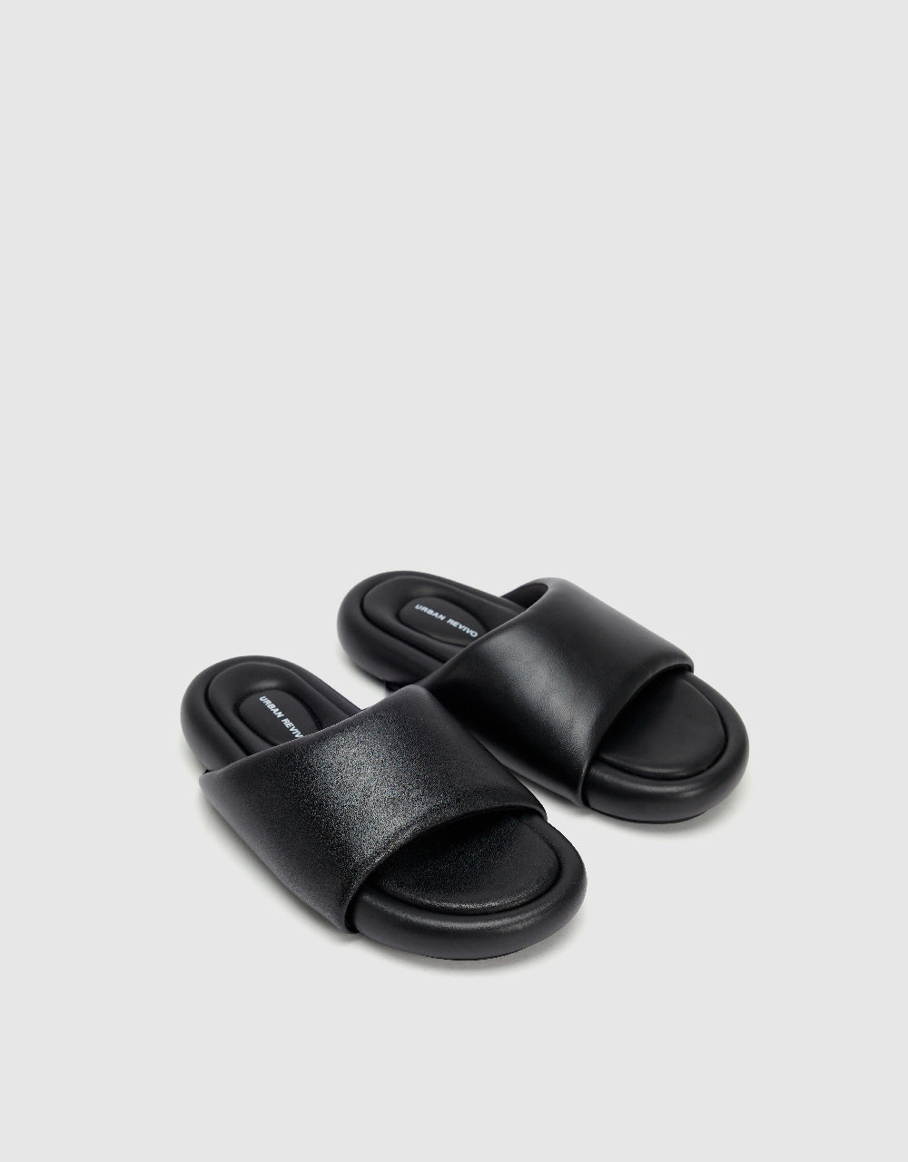 Vegan Leather Slippers