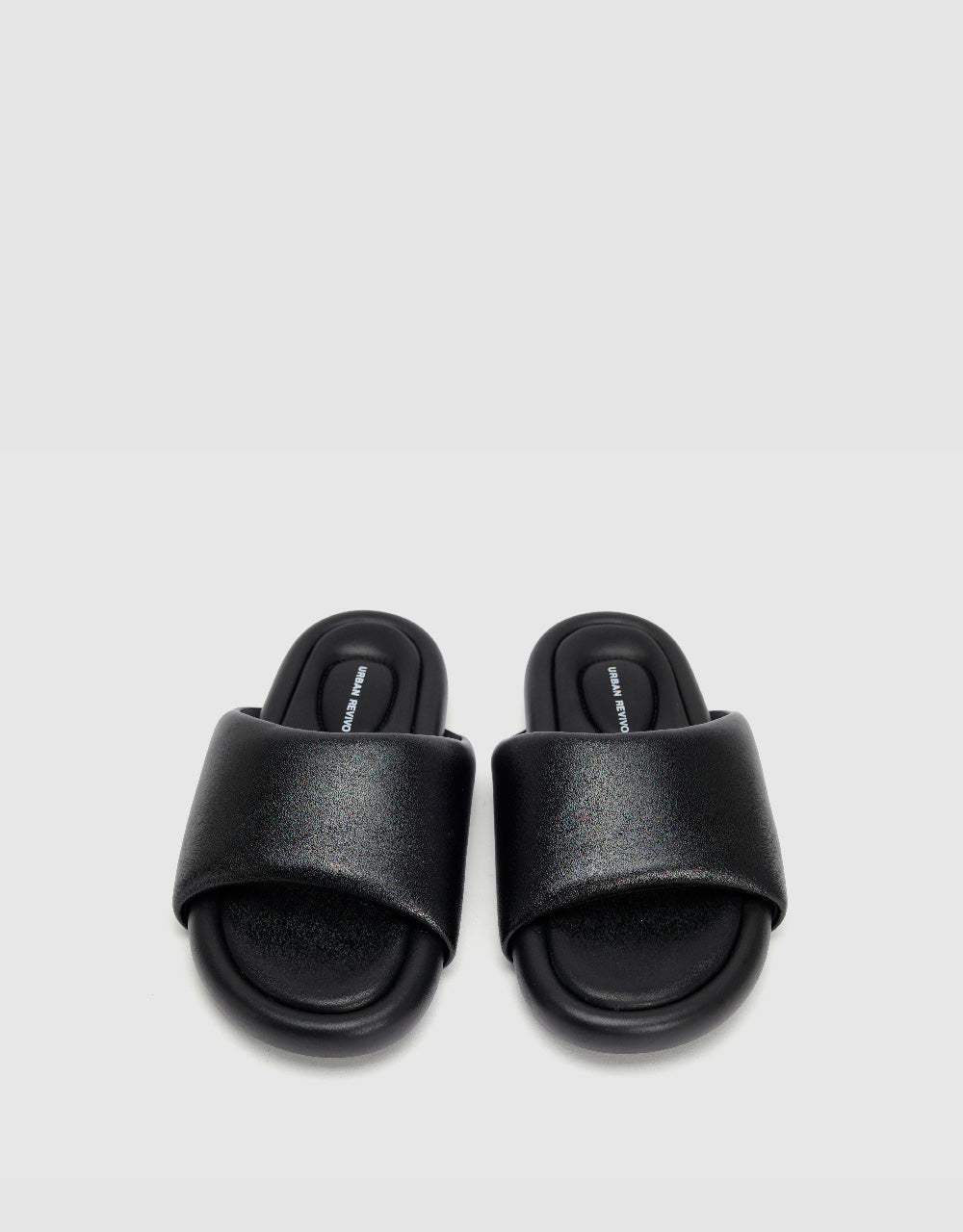 Vegan Leather Slippers