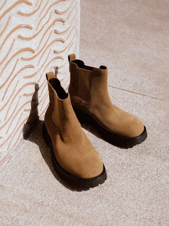 Chunky Chelsea Ankle Boots
