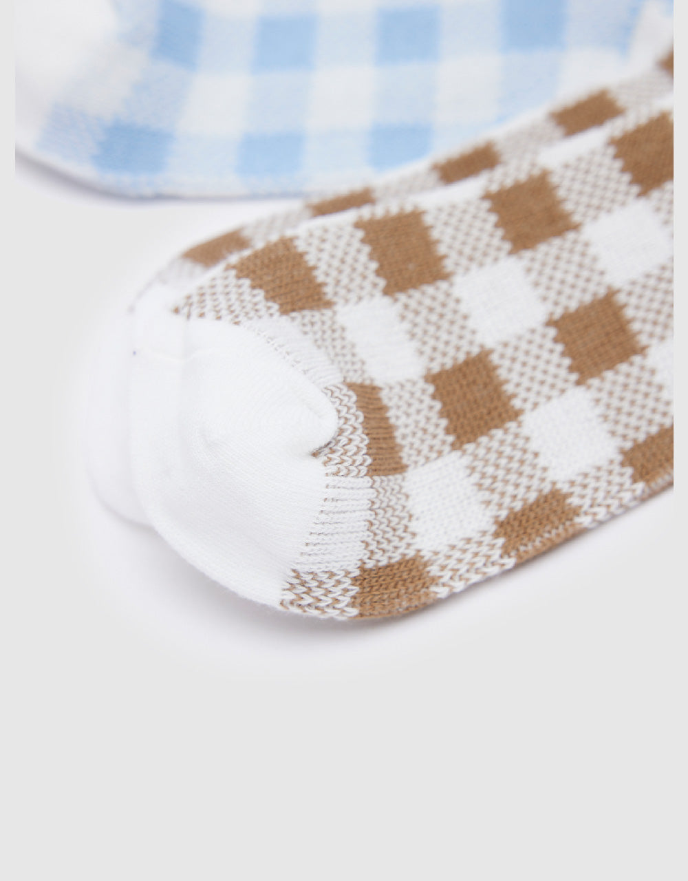 Checkered Mid-Length Socks