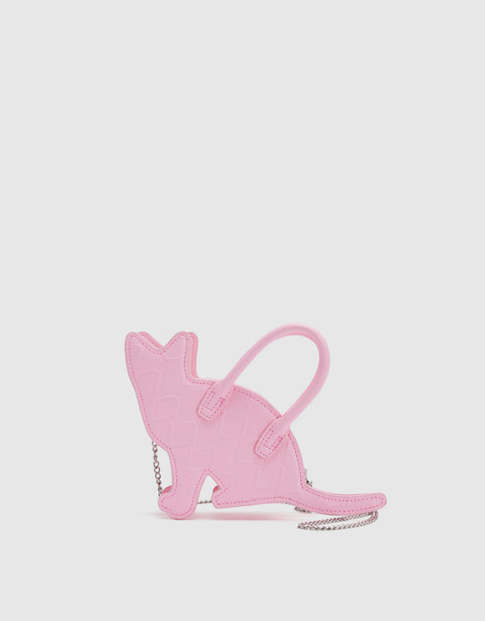 Cat Shape Vegan Leather Mini Bag