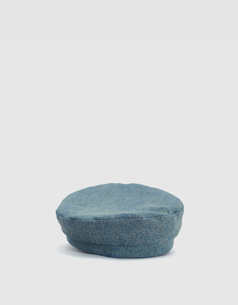 Chain Décor Denim Army Cap