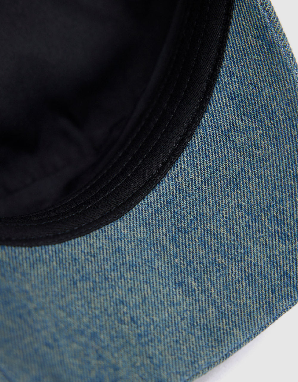 Chain Décor Denim Army Cap