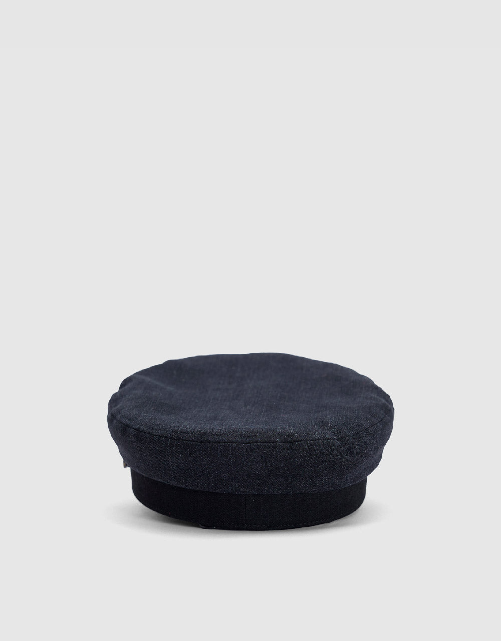 Chain Décor Denim Army Cap