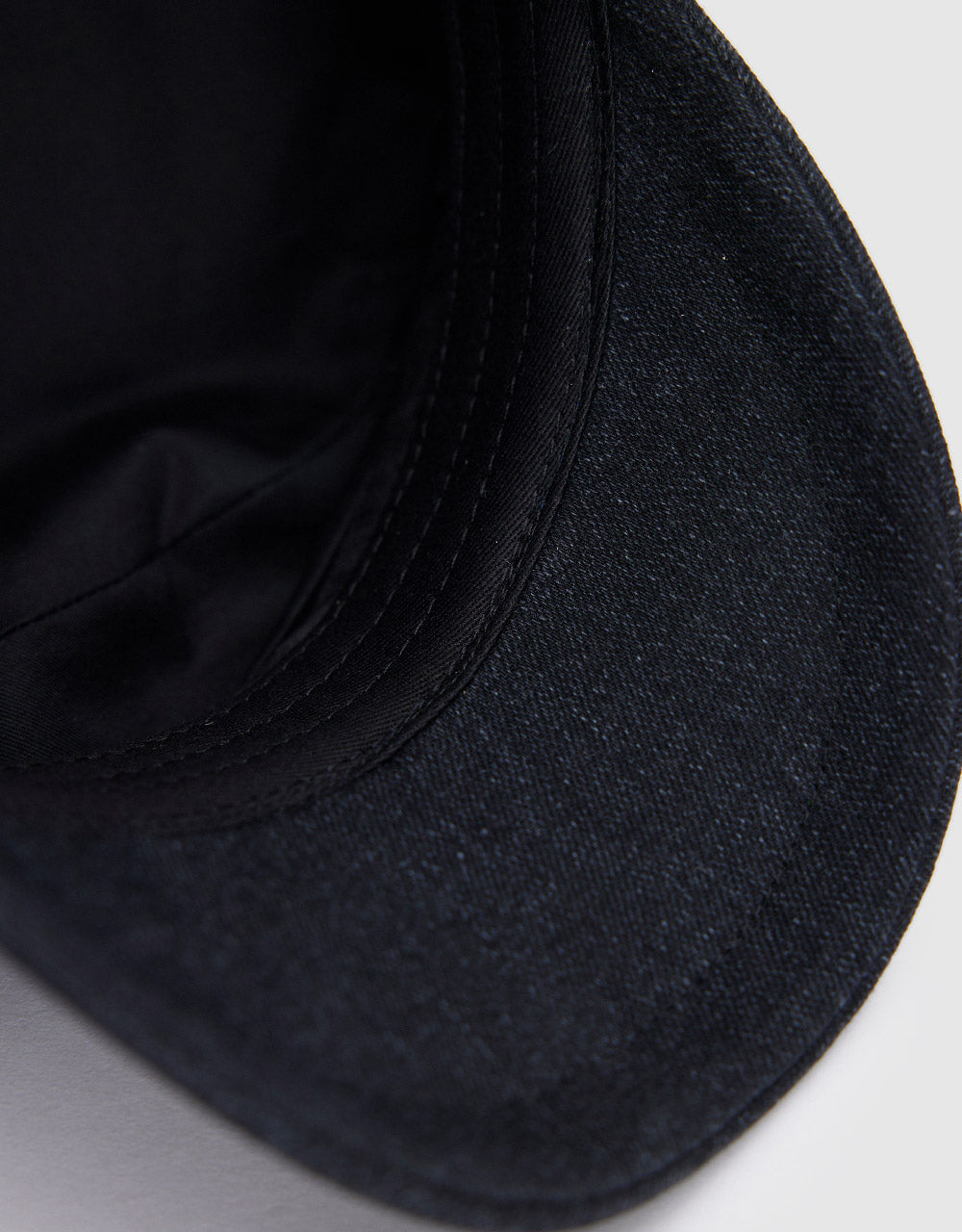 Chain Décor Denim Army Cap