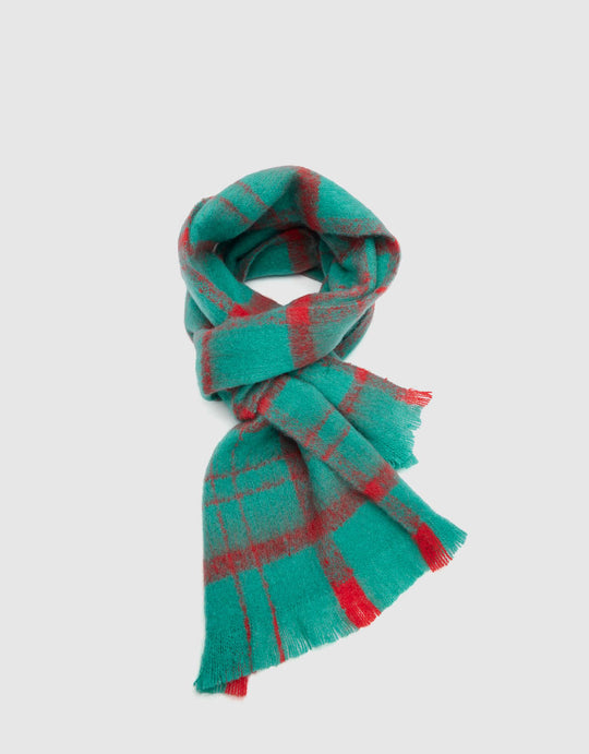 Checkered Long Scarf