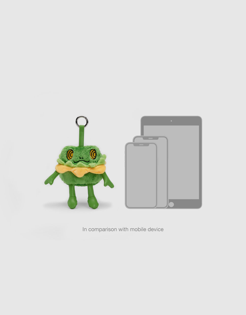 Blended Frog Key Charm