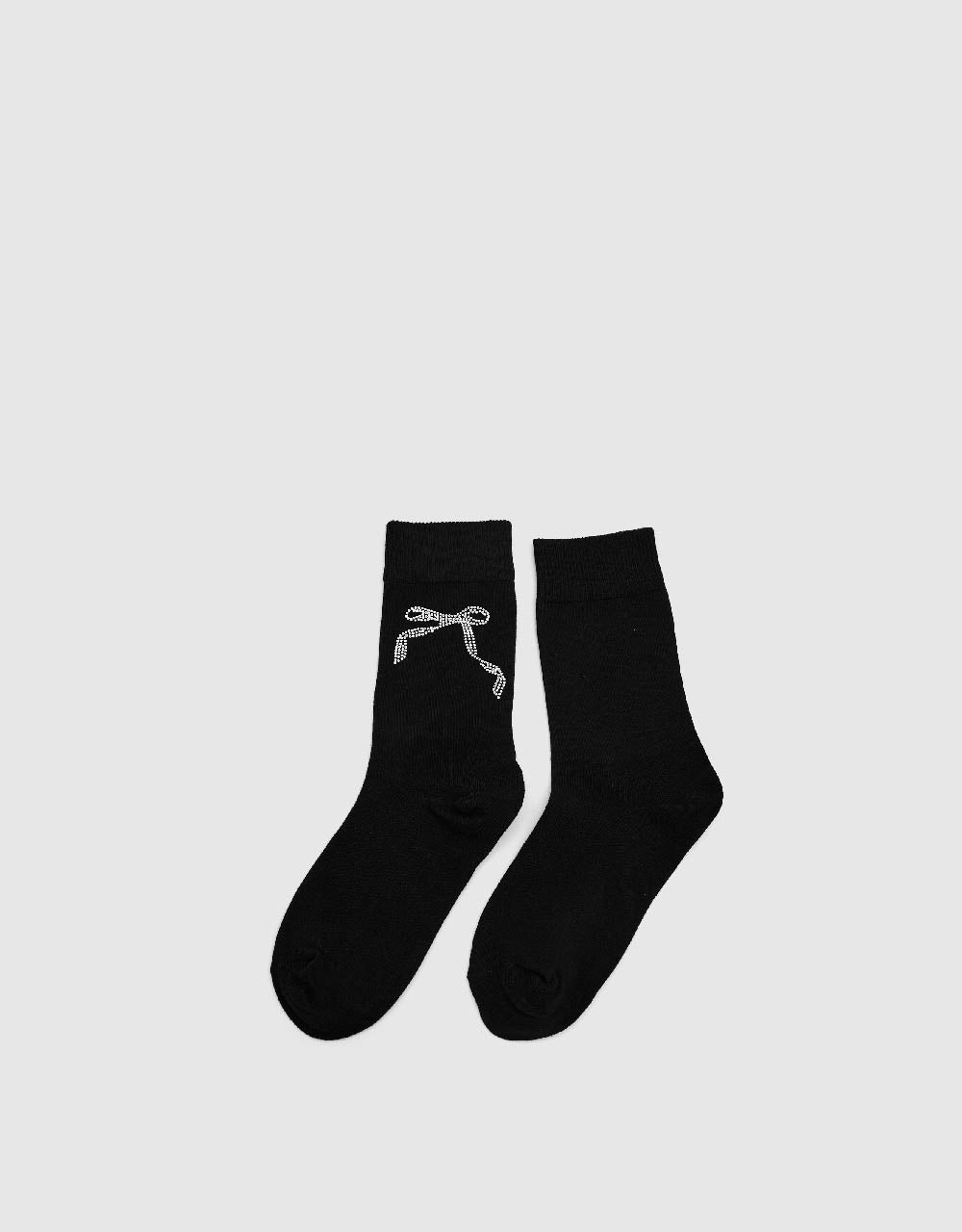 Bow Mid-Length Socks