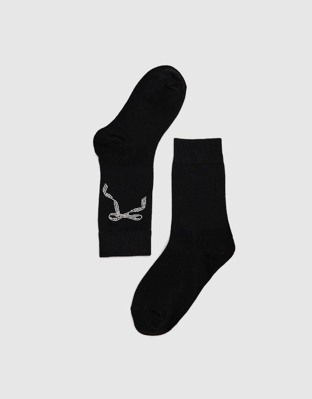 Bow Mid-Length Socks