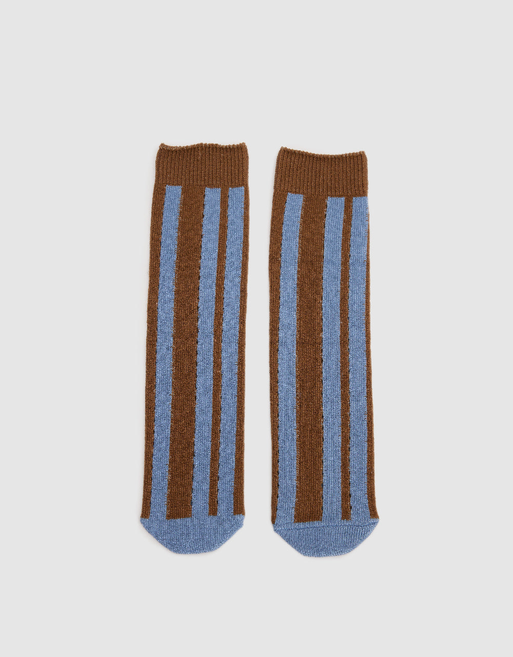 Wave Printed Mid-Length Socks