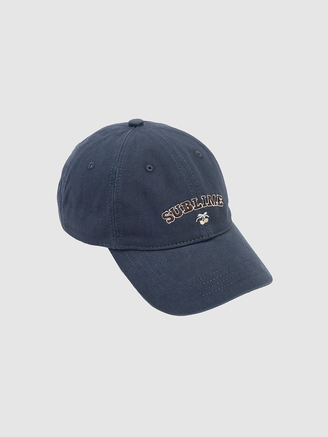 Letter Embroidered Denim Baseball Cap