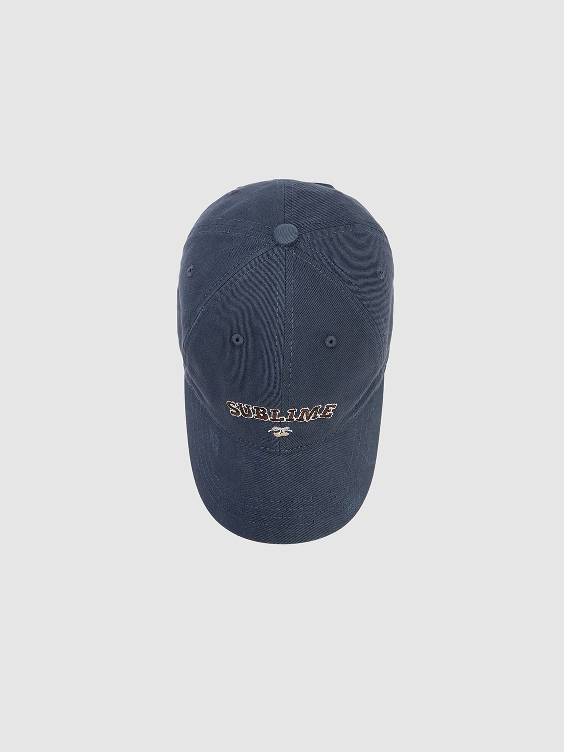 Letter Embroidered Denim Baseball Cap