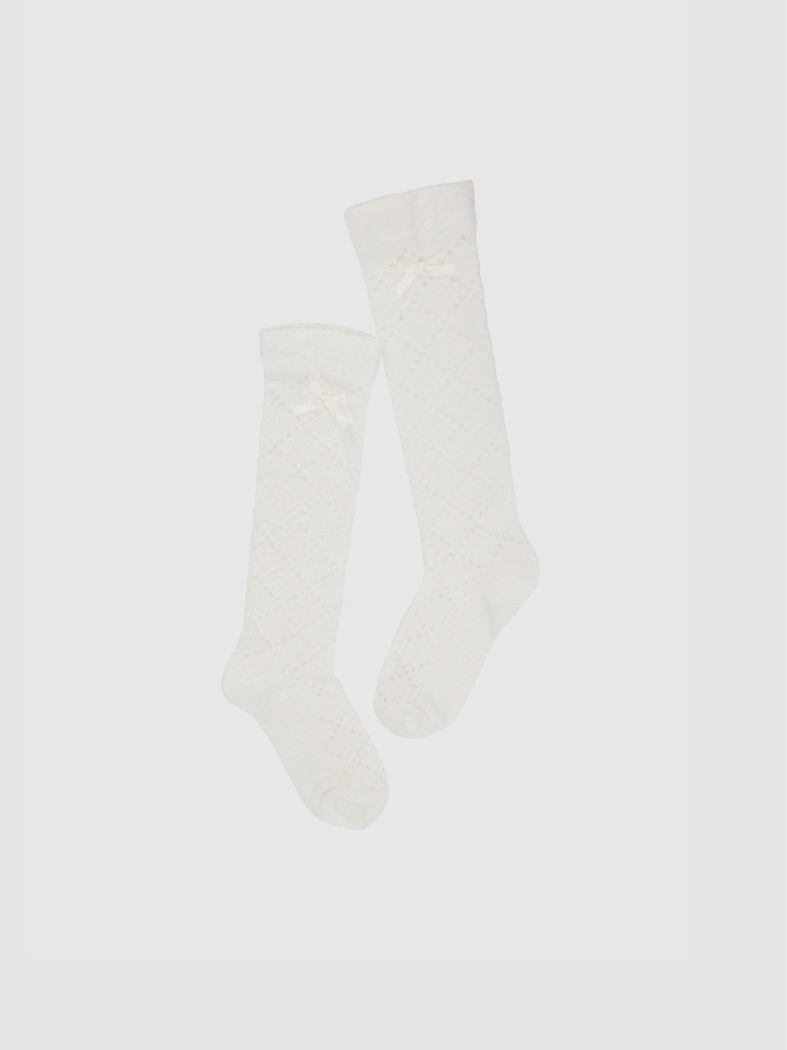 Bow Décor Mid-Length Socks