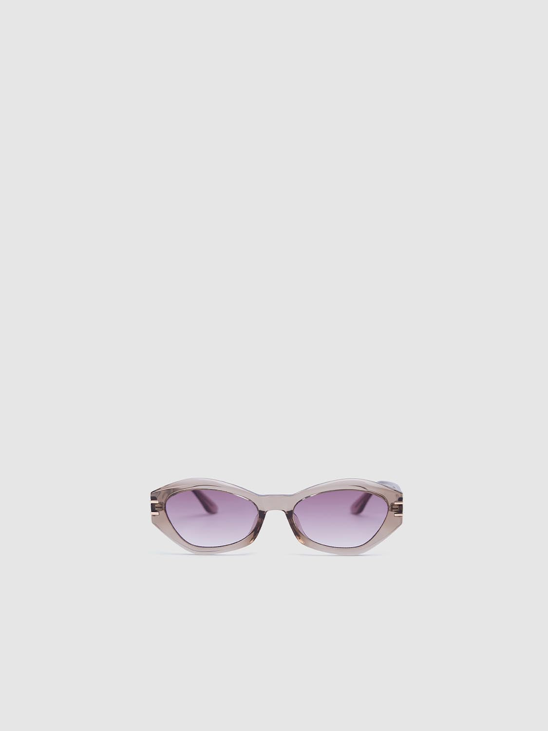 Clear Frame Cat Eye Sunglasses