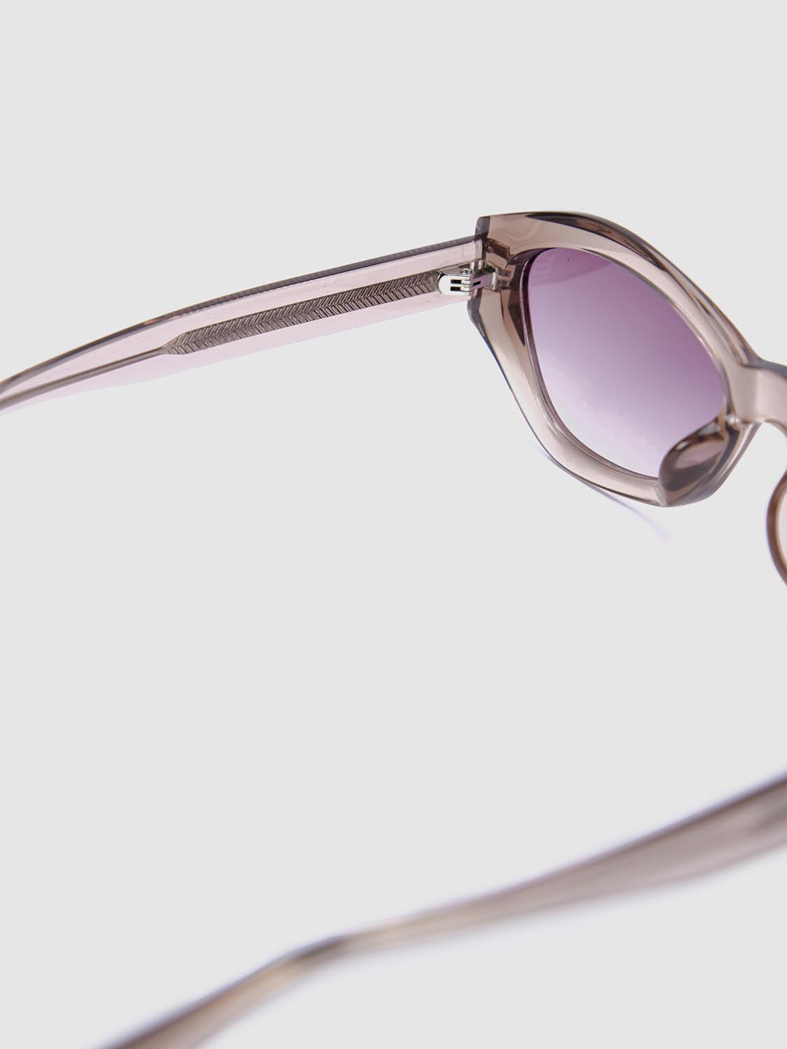 Clear Frame Cat Eye Sunglasses