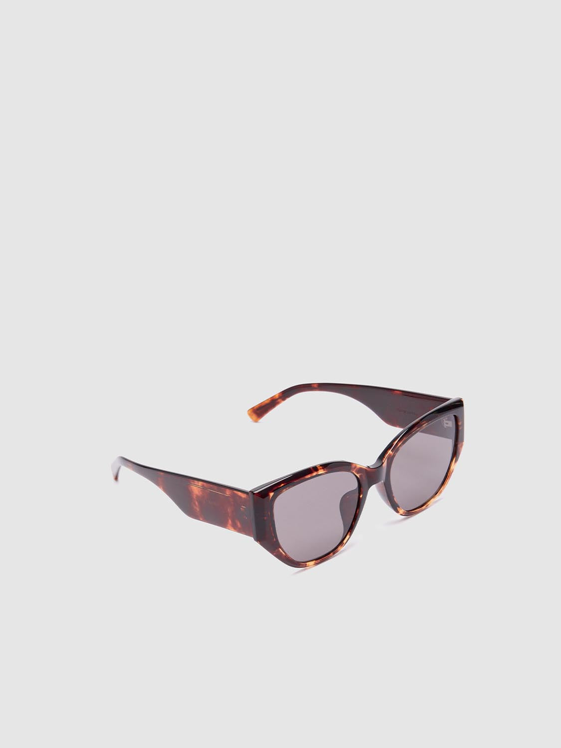 Tortoiseshell Frame Square Sunglasses