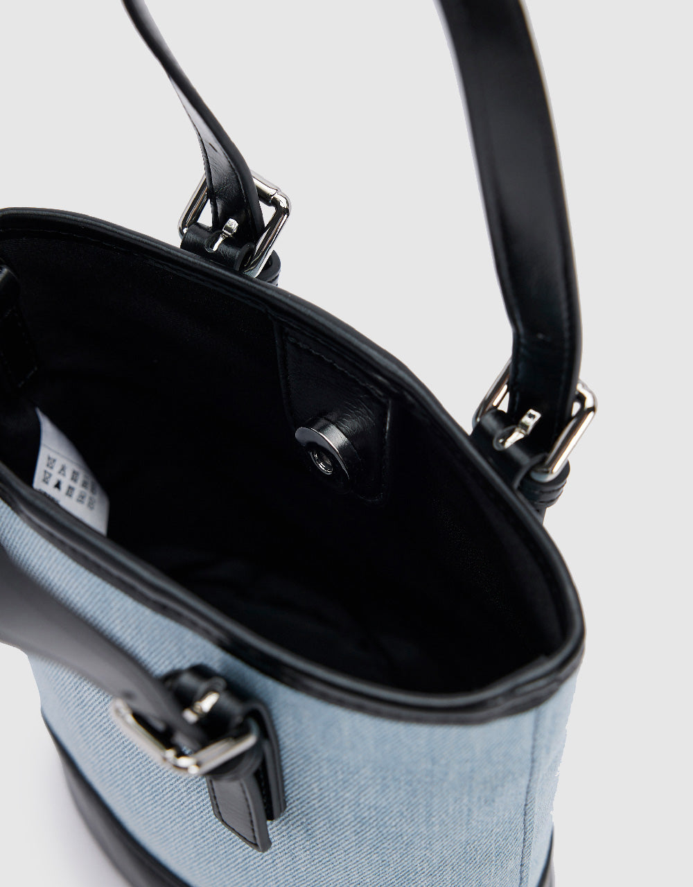 Two-Toned Denim Shoulder Bag