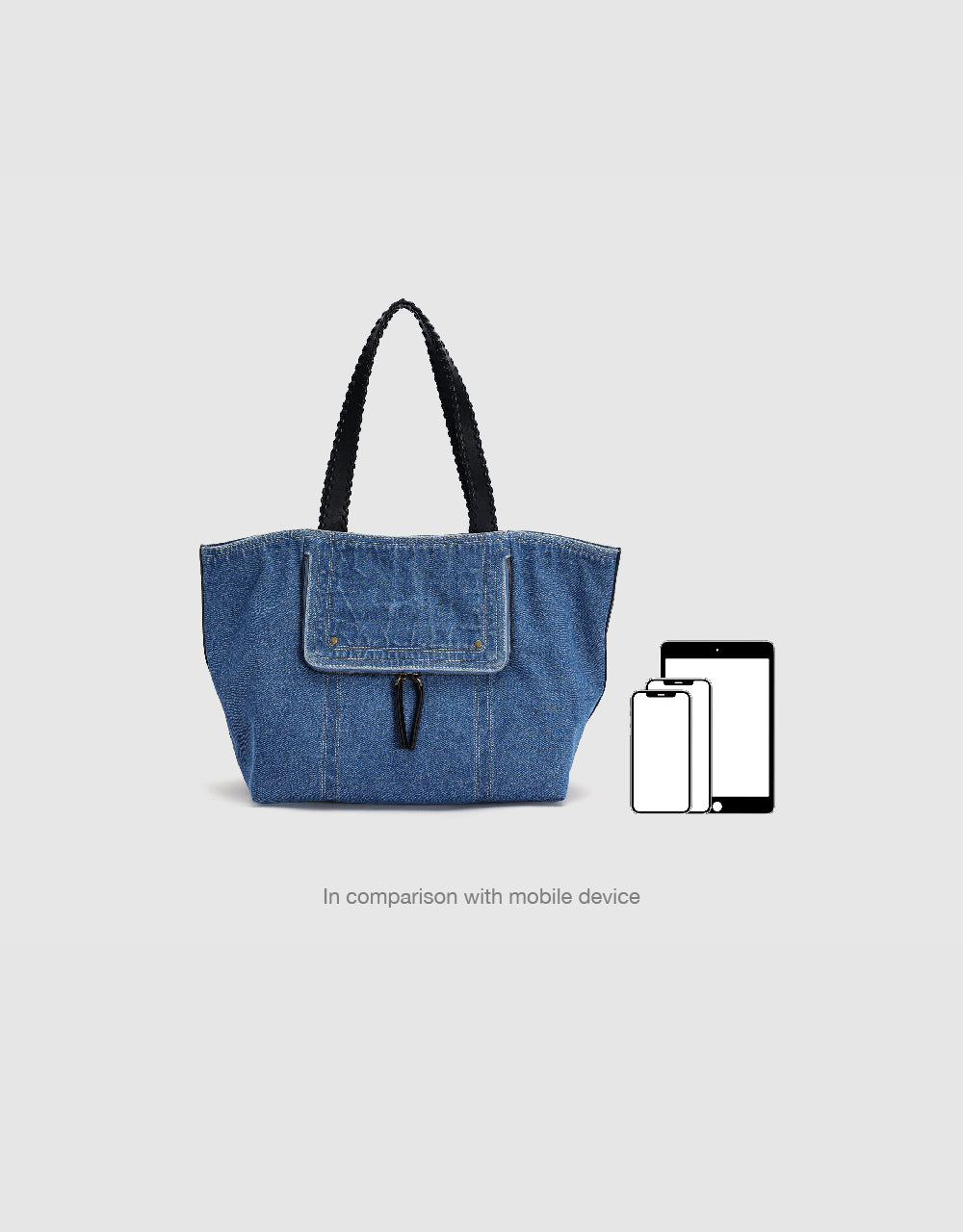 Denim Tote Bag