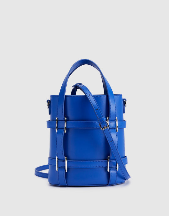 Buckle Décor Bucket Bag