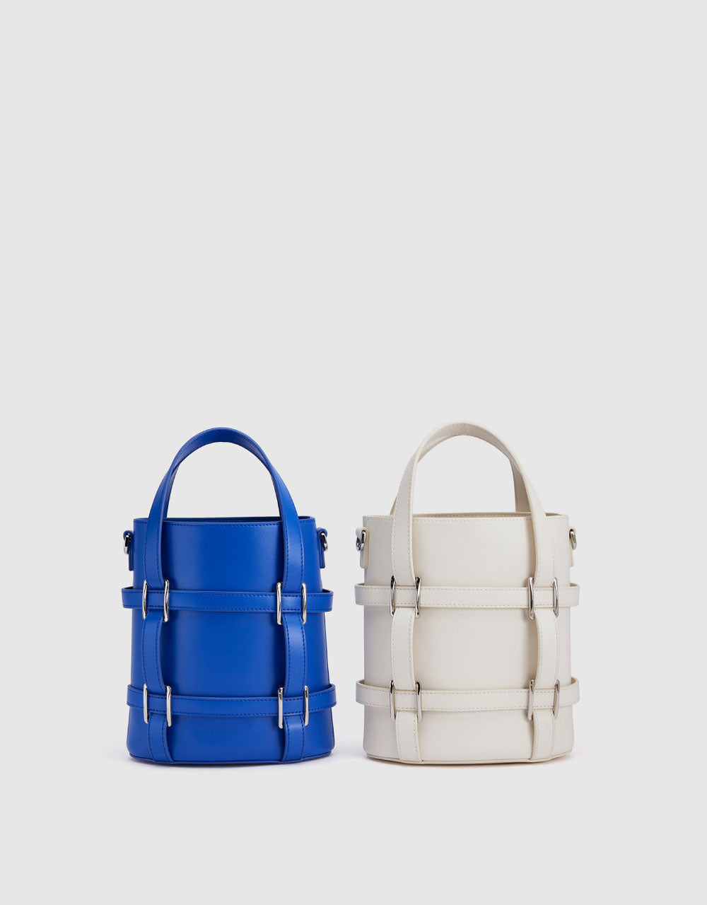 Buckle Décor Bucket Bag