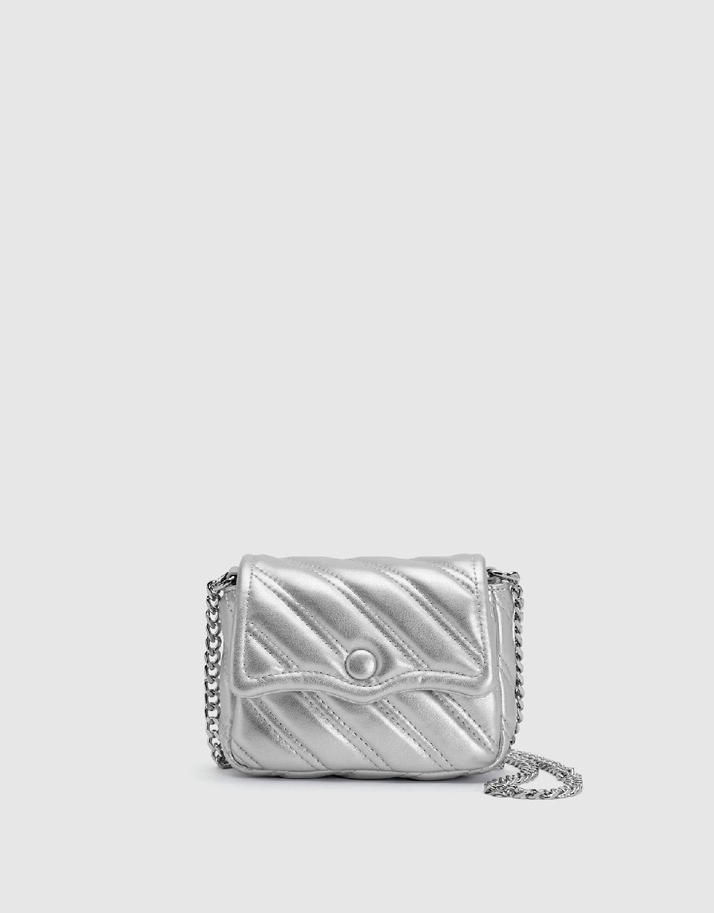 Press Button Crossbody Bag