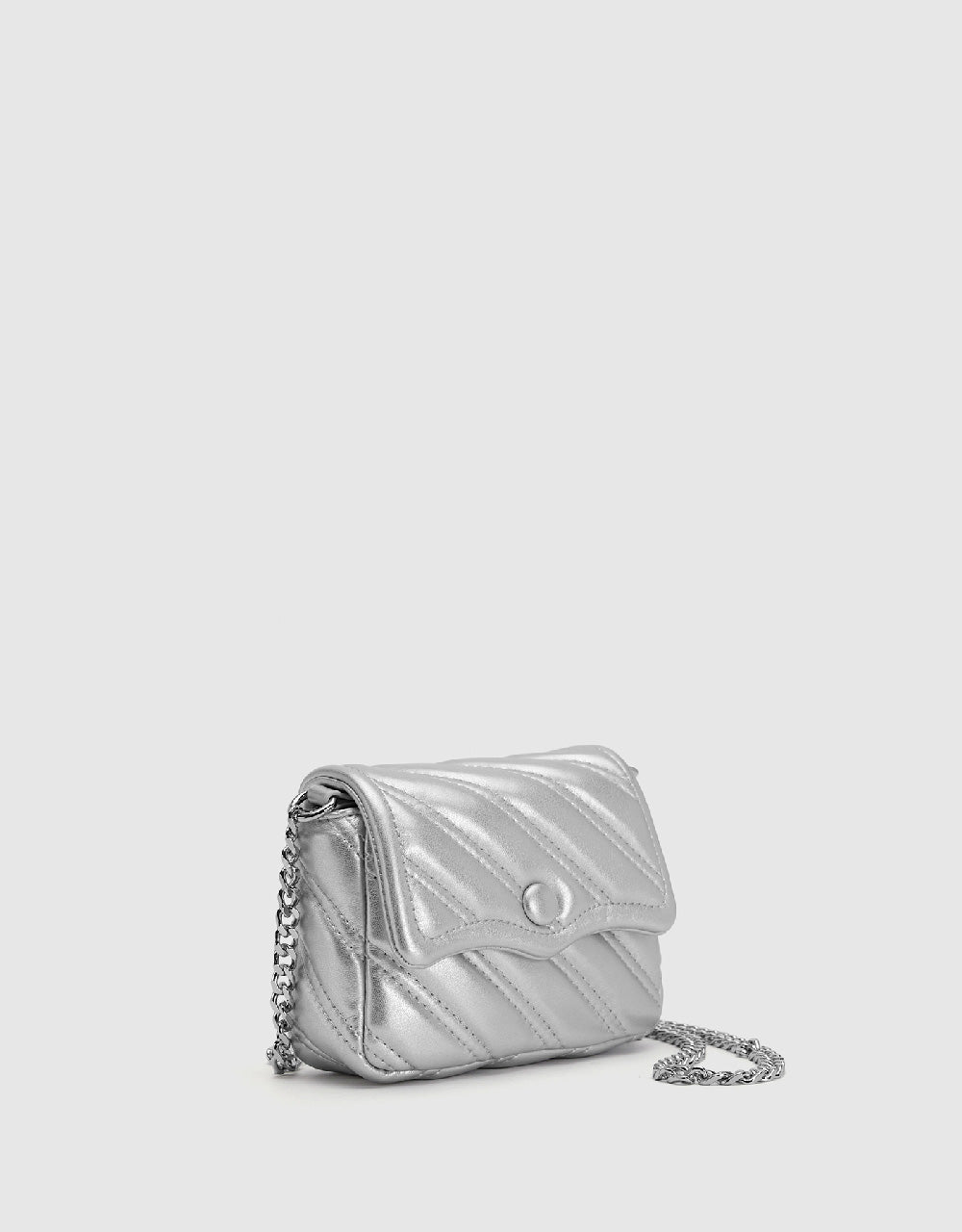 Press Button Crossbody Bag