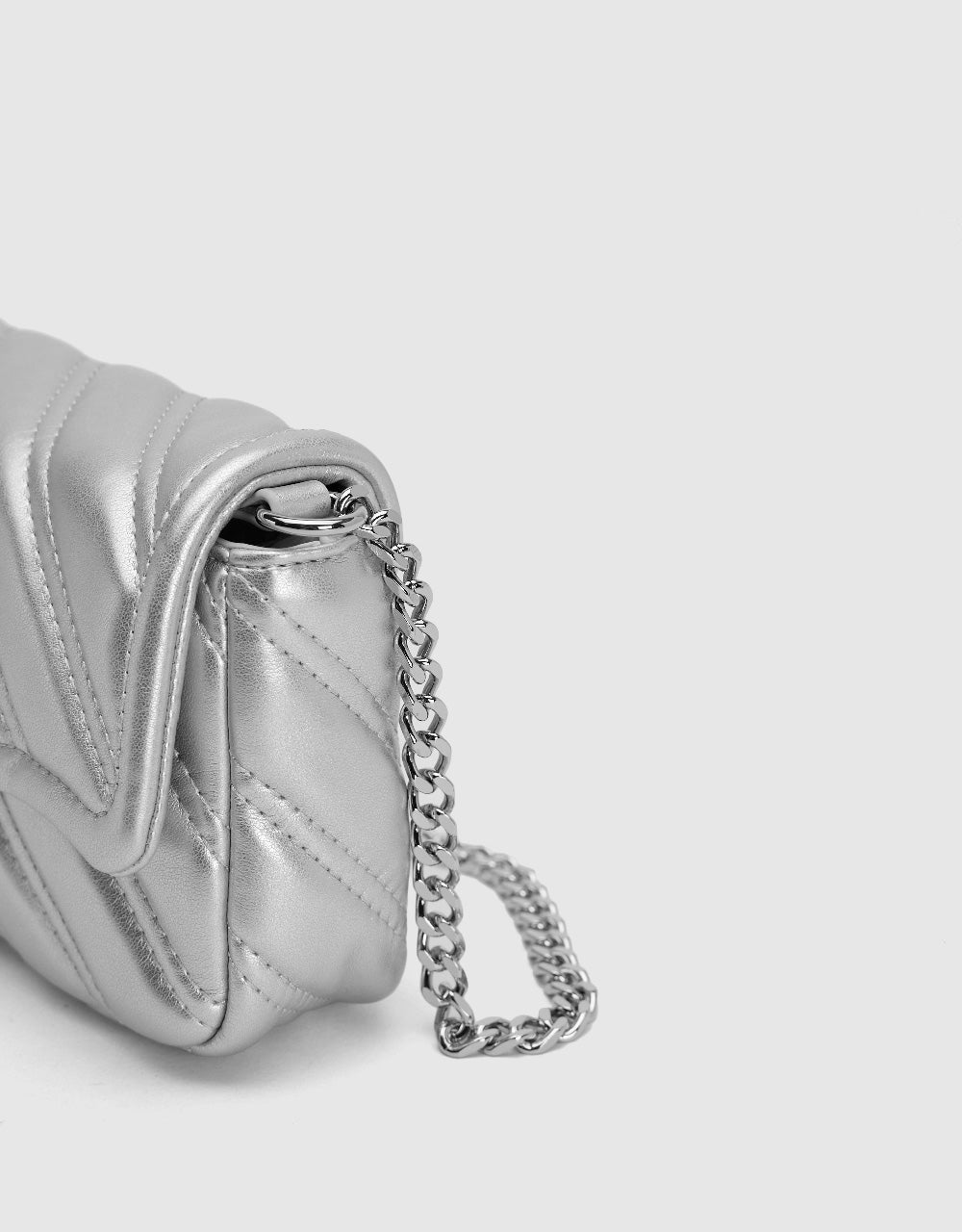 Press Button Crossbody Bag