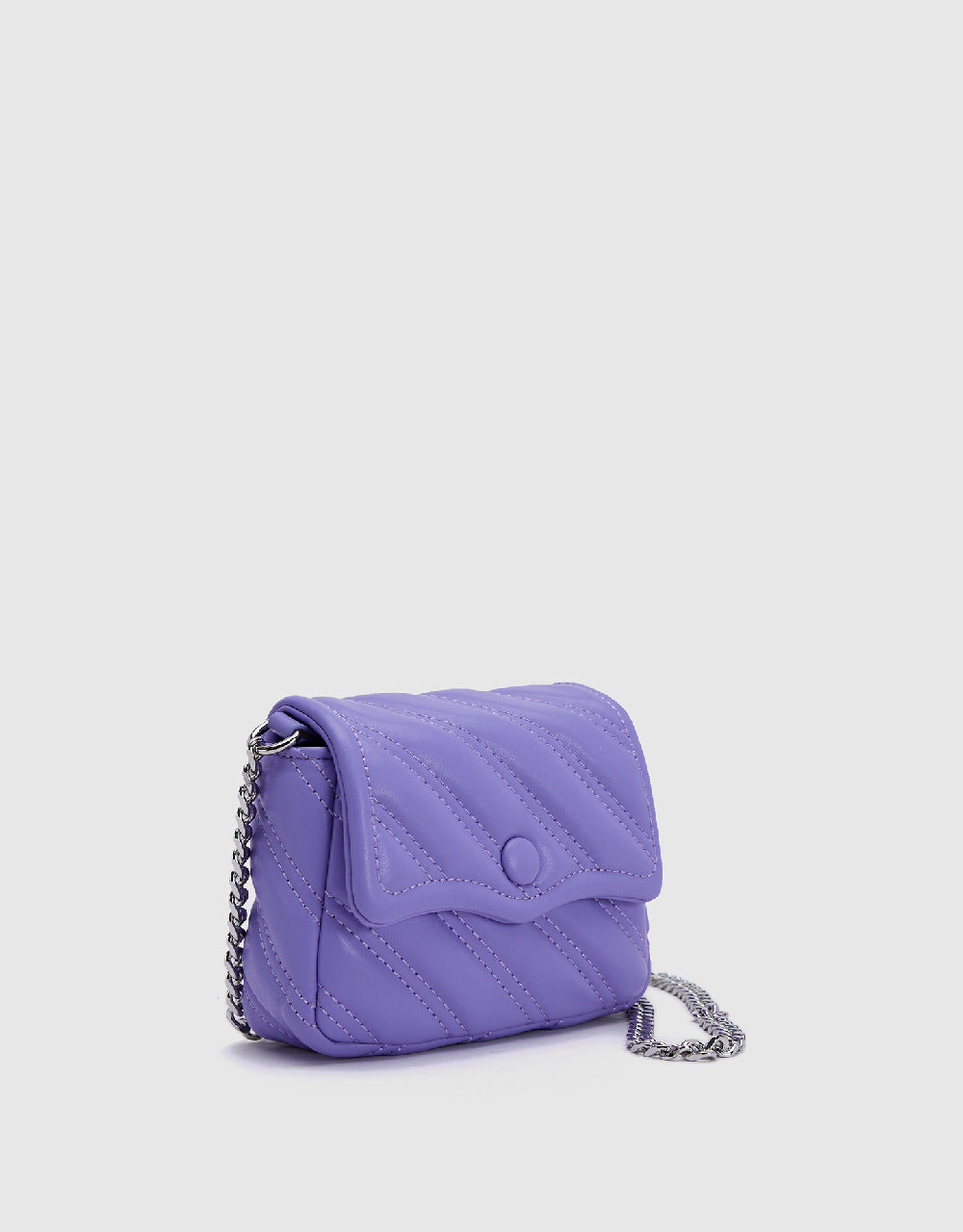 Press Button Crossbody Bag