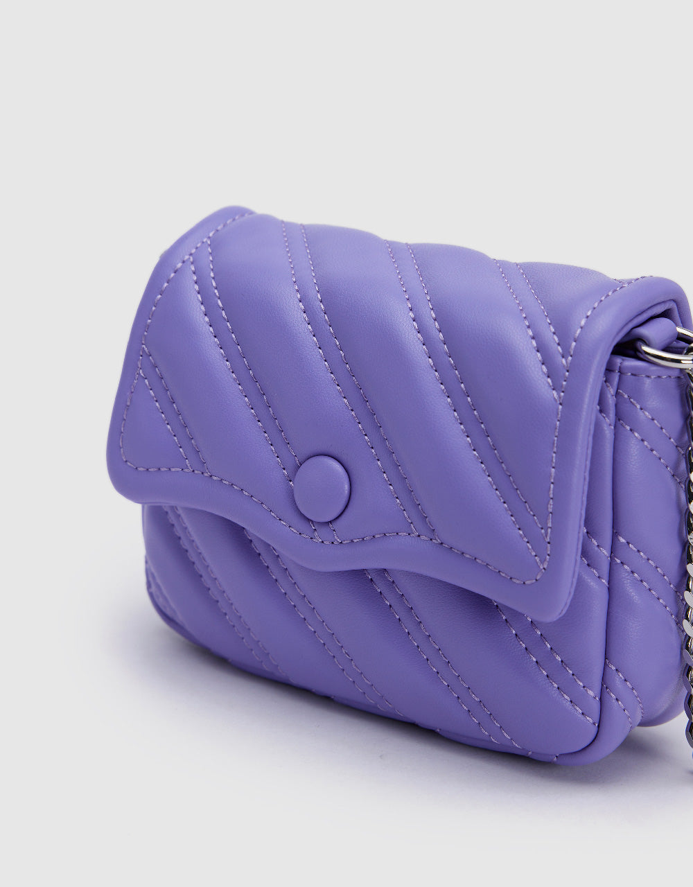 Press Button Crossbody Bag