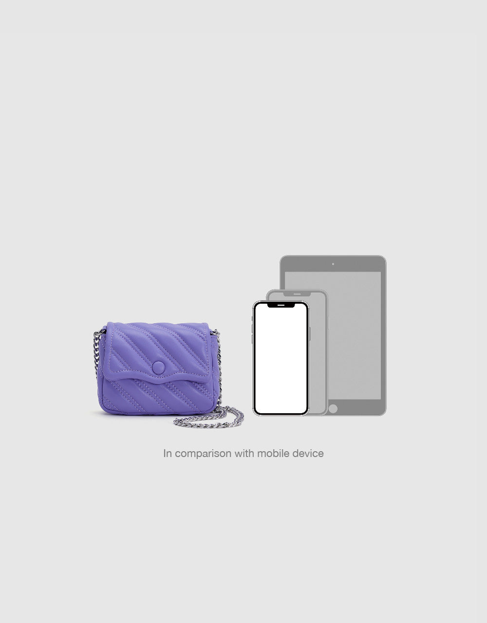 Press Button Crossbody Bag