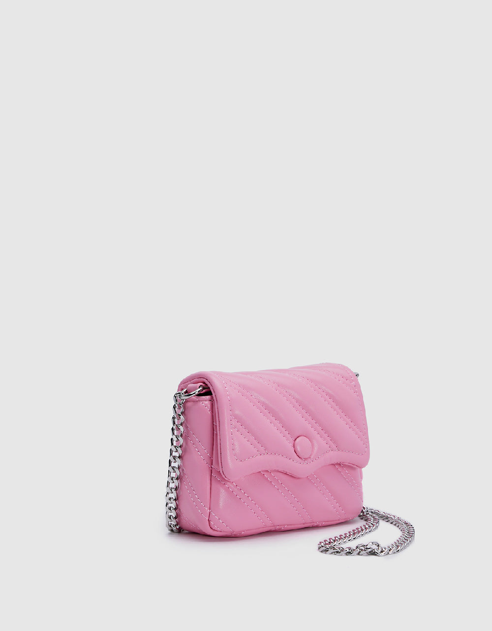 Press Button Crossbody Bag